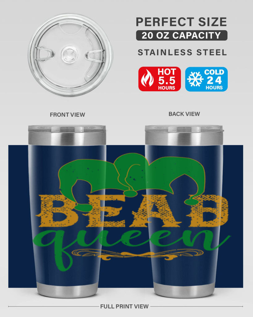 new orleans new me 42#- mardi gras- Tumbler