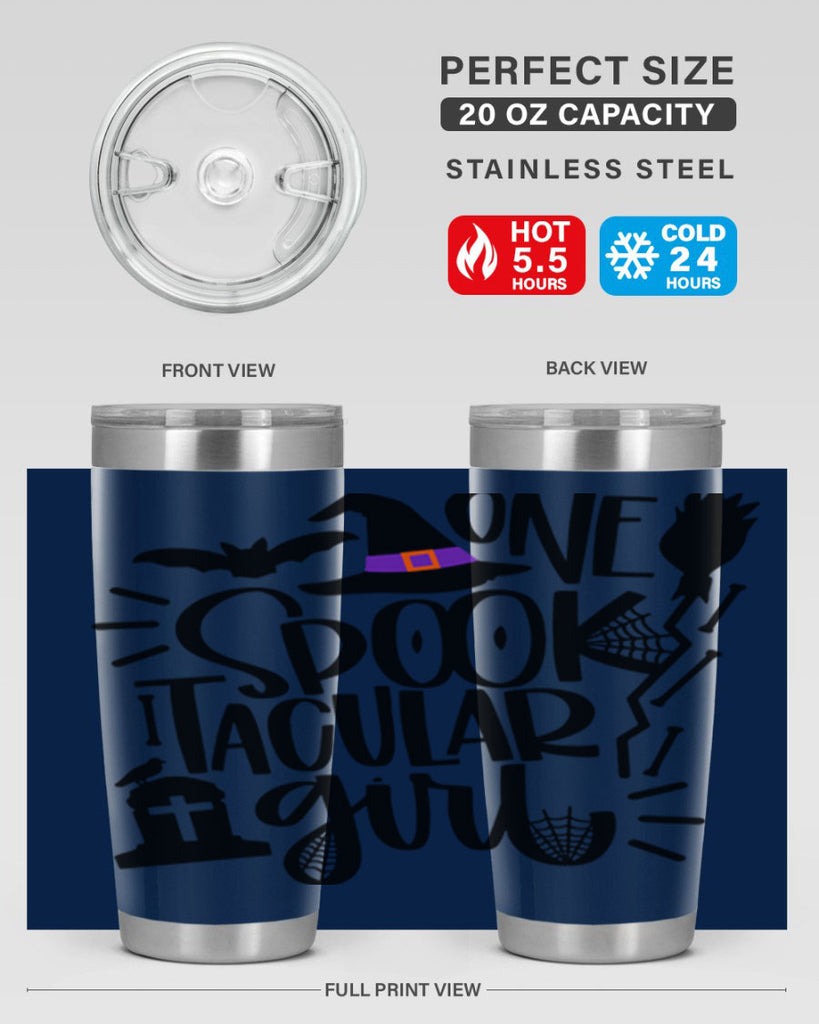 one spooktacular girl 36#- halloween- Tumbler
