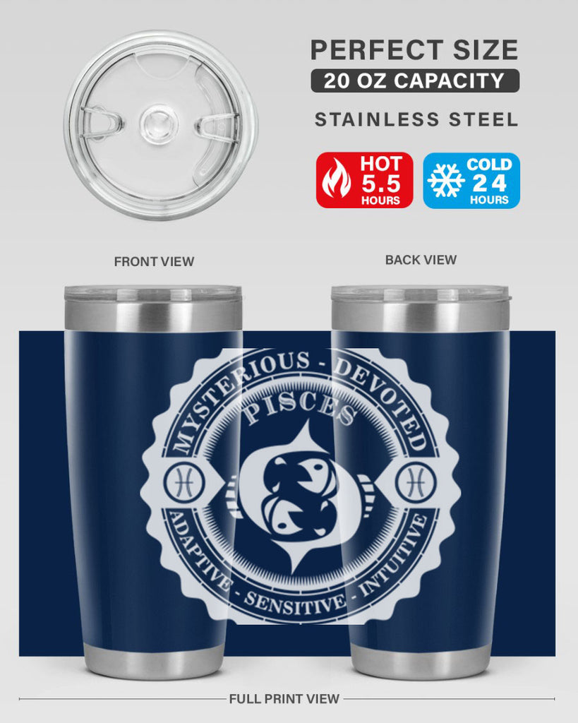 pisces 50#- zodiac- Tumbler