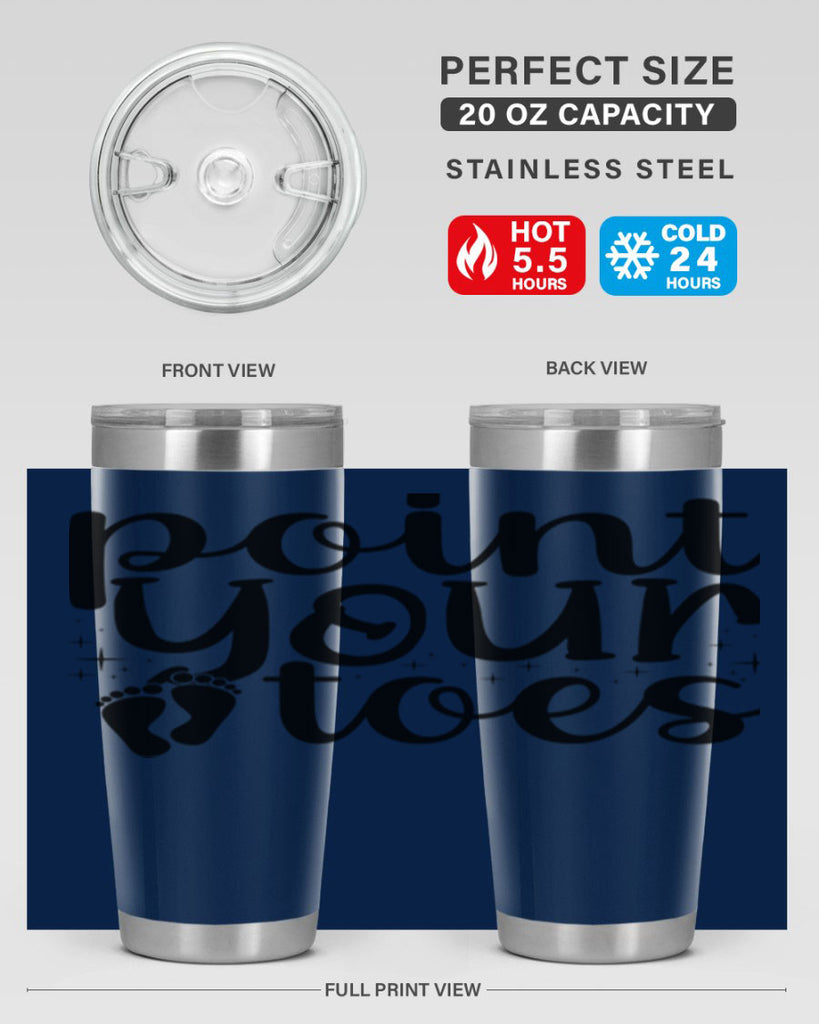 point your toes67#- ballet- Tumbler