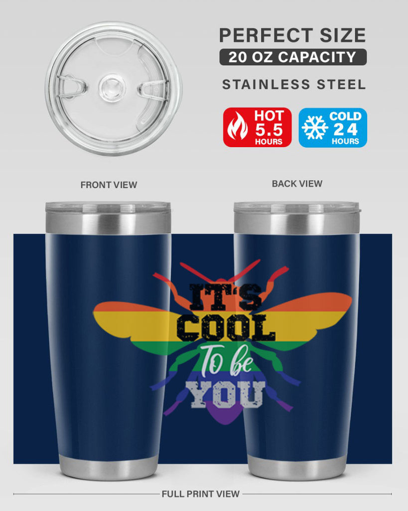 pride bee cool 70#- lgbt- Tumbler