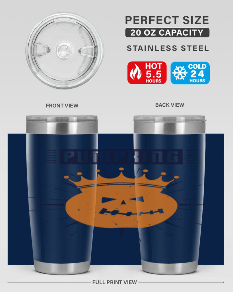 pumpking 135#- halloween- Tumbler