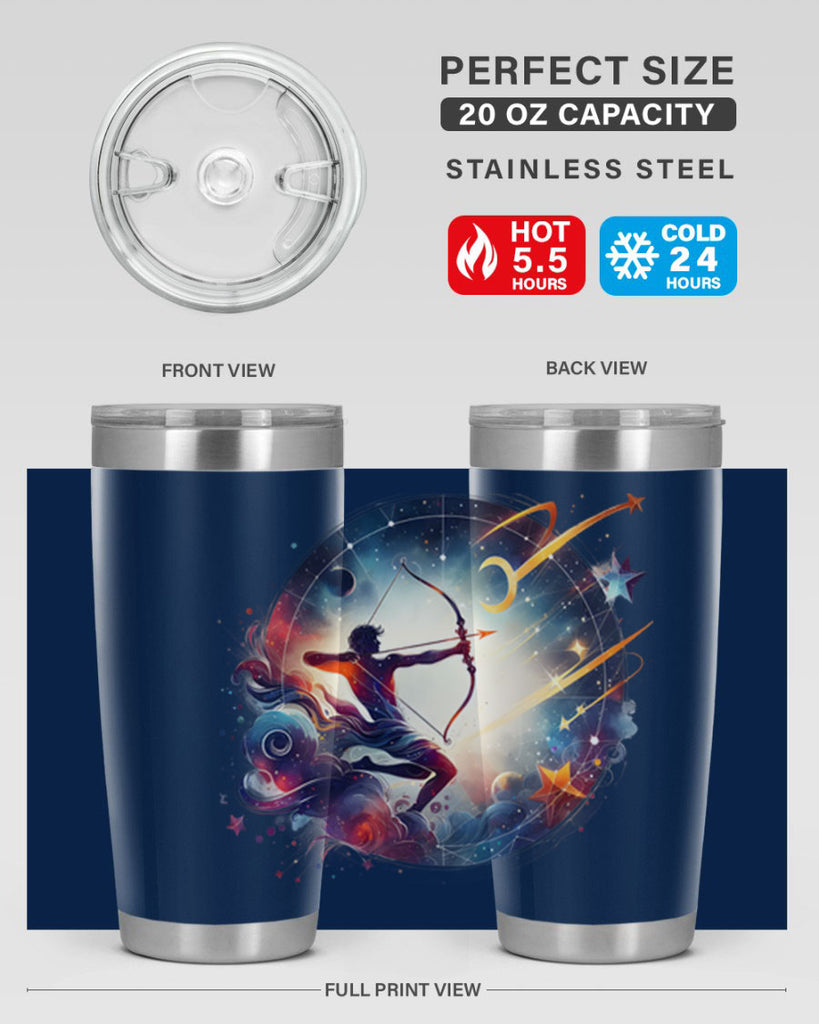 sagittarius 430#- zodiac- Tumbler
