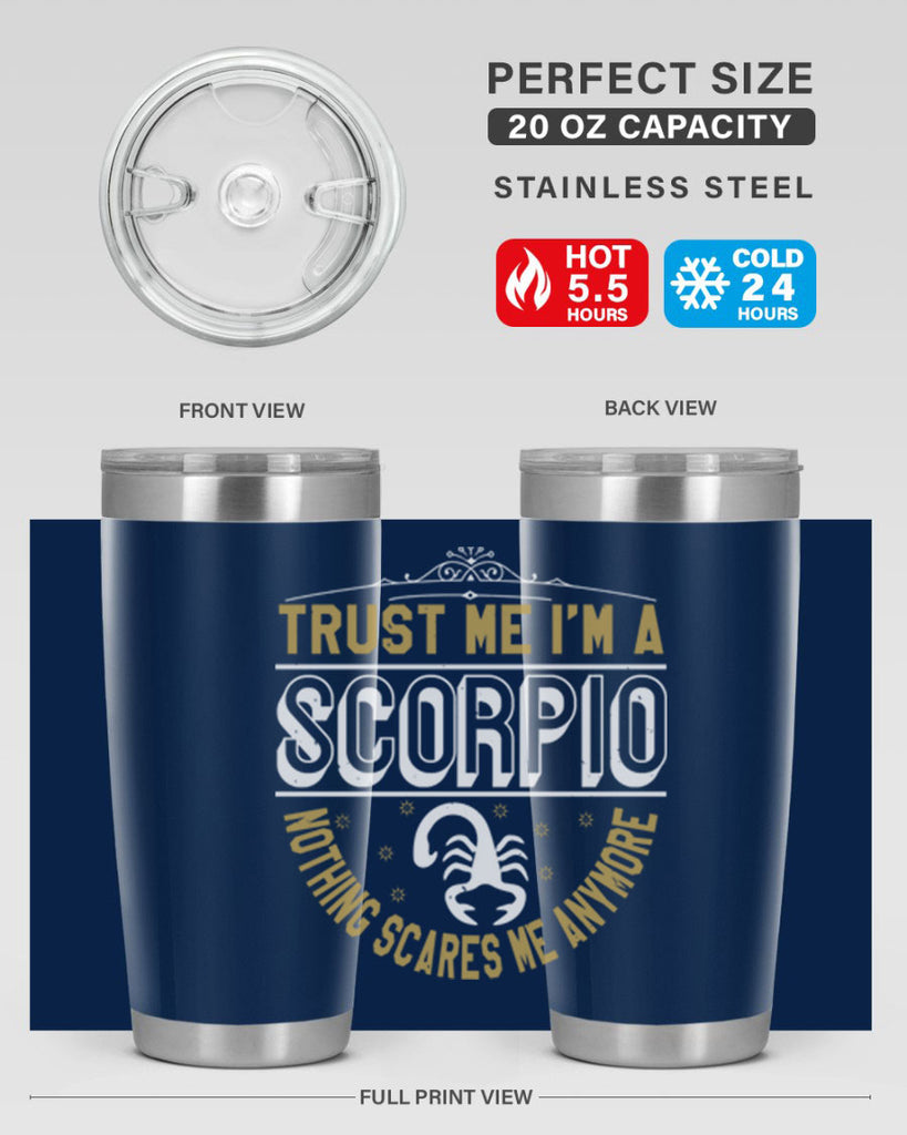 scorpio 458#- zodiac- Tumbler