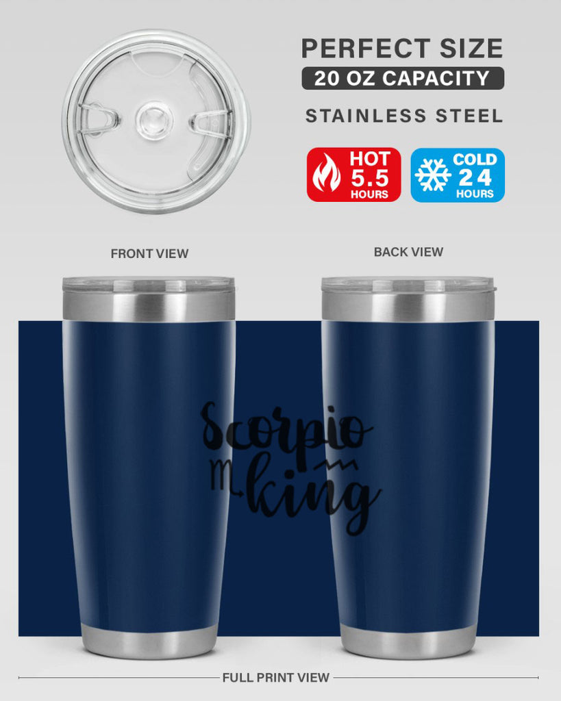scorpio king 433#- zodiac- Tumbler