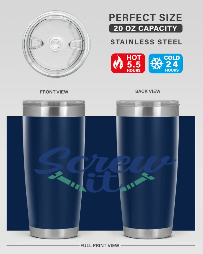 screw it 168#- wine- Tumbler