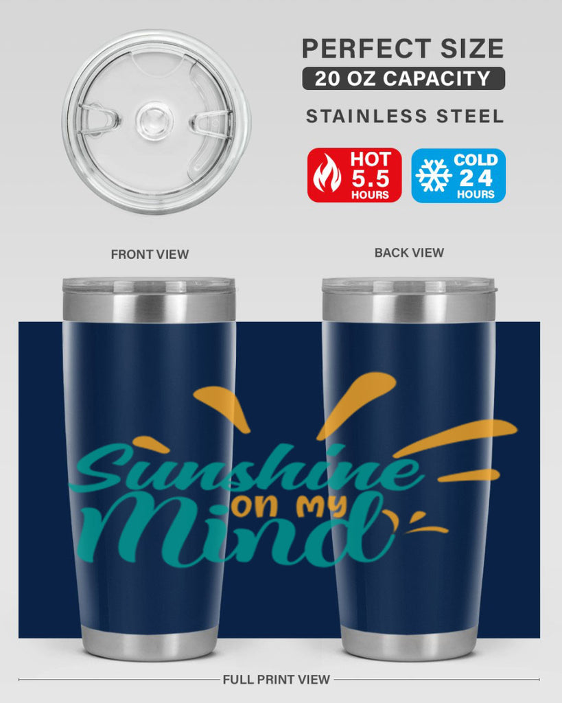 sunshine on my mind Style 74#- summer- Tumbler