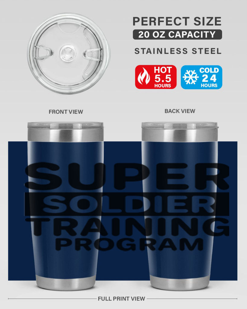 super soldier training program 397#- winter- Tumbler