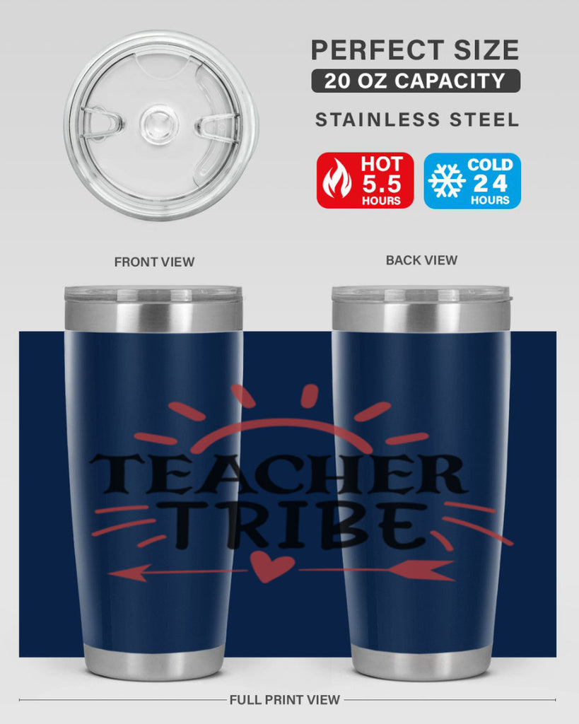 teacher tribe Style 201#- teacher- tumbler