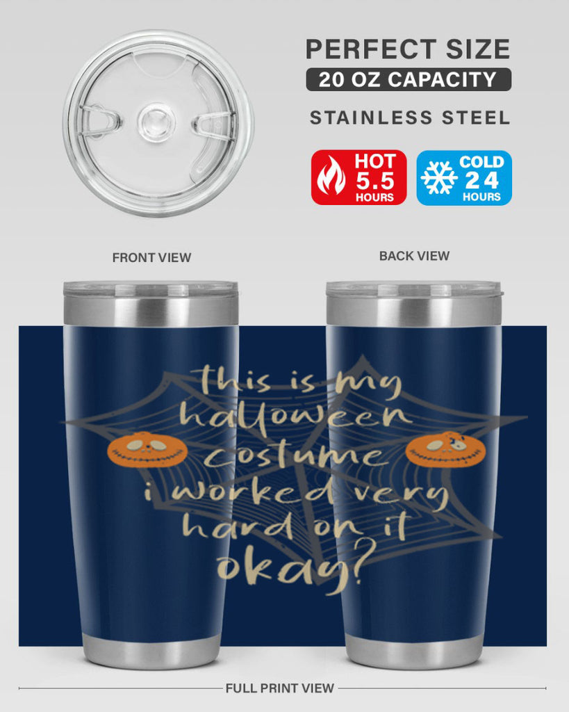 this is my halloween 127#- halloween- Tumbler