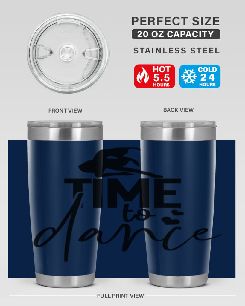 time to dance 84#- ballet- Tumbler