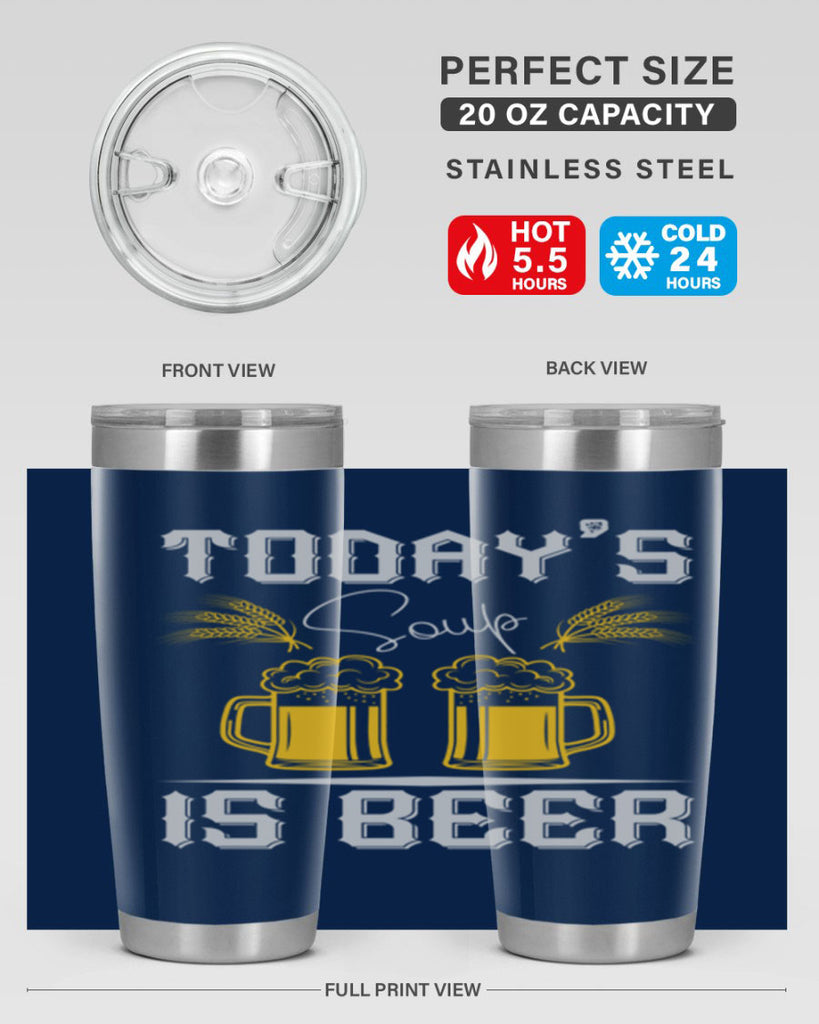 today’s soup is beer 4#- beer- Tumbler
