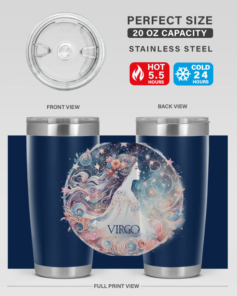 virgo 545#- zodiac- Tumbler