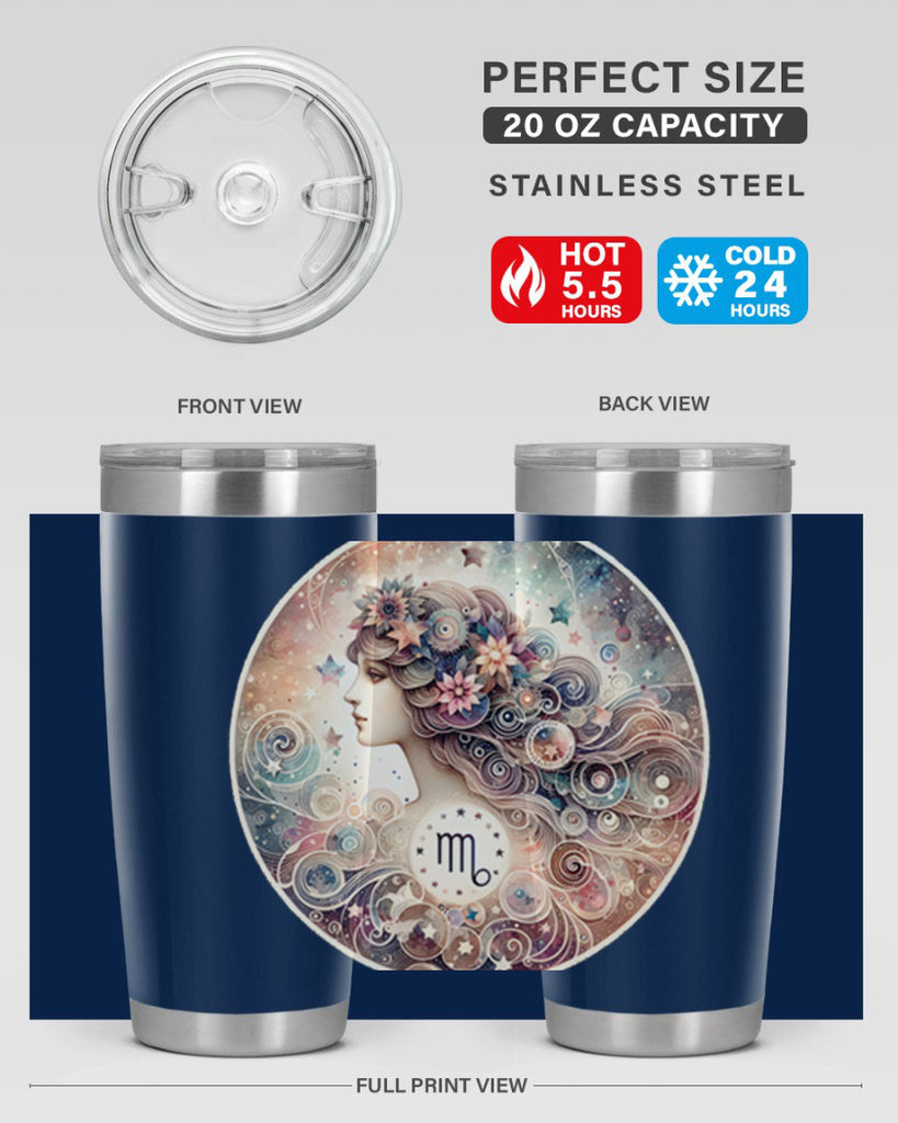 virgo 556#- zodiac- Tumbler
