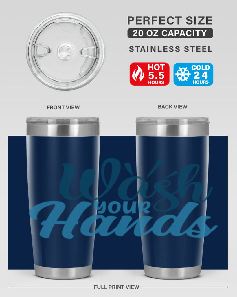 wash your hands 52#- bathroom- Tumbler