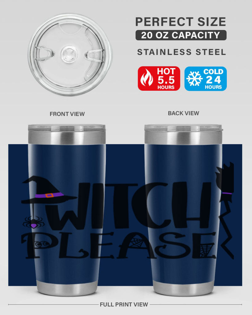 witch please 8#- halloween- Tumbler
