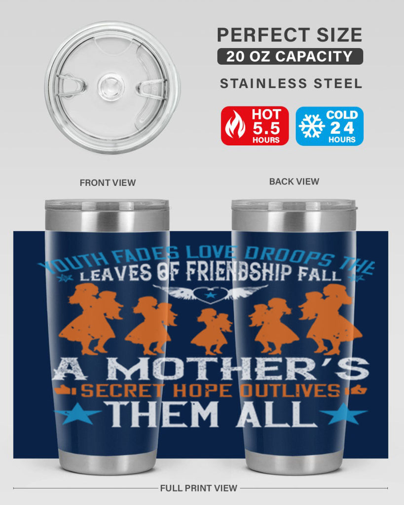 youth fades love droops 9#- mothers day- Tumbler