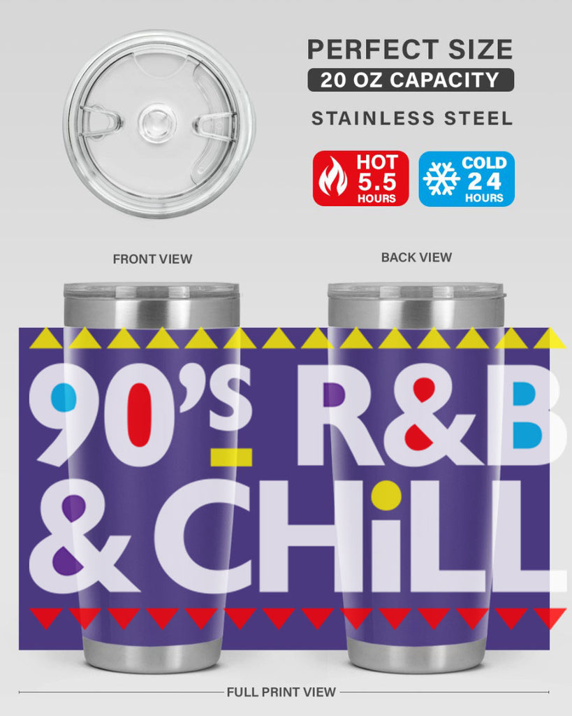 90s rnb and chill 279#- black words phrases- Cotton Tank