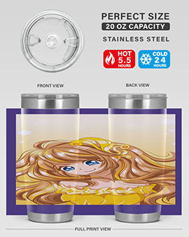 A beautiful and happy princess with gold dress game 131#- anime- Tumbler