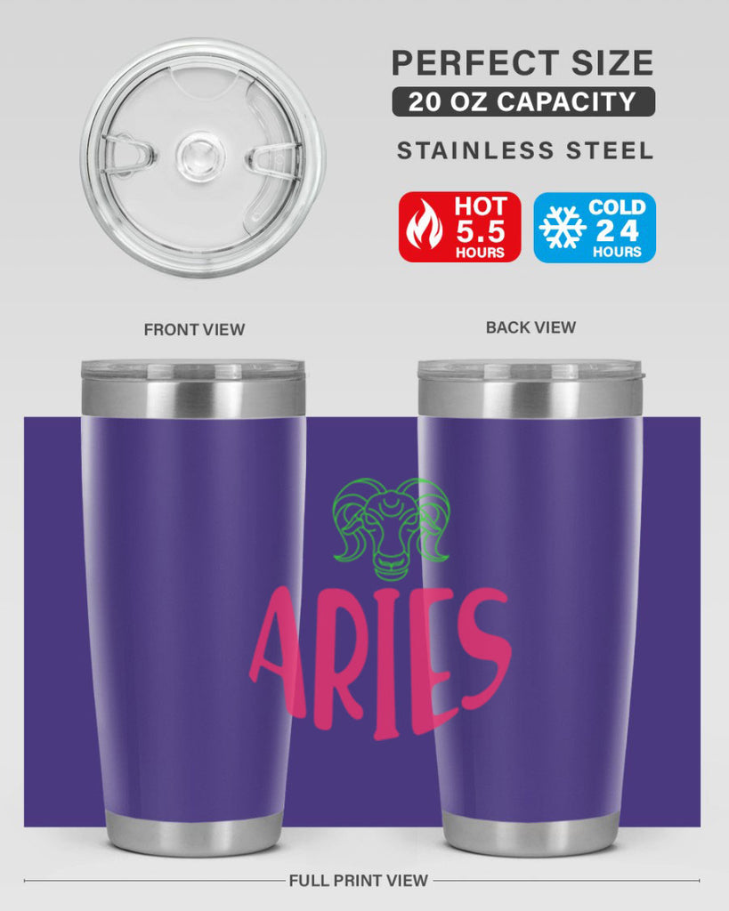 Aries 101#- zodiac- Tumbler