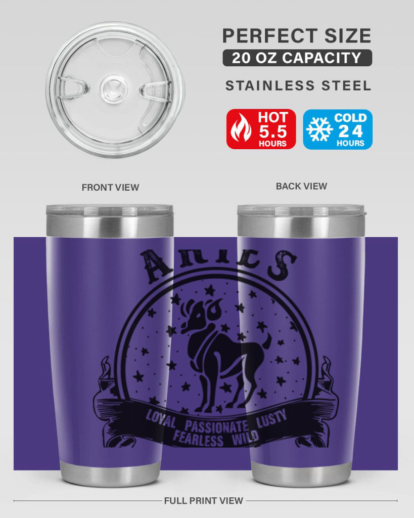 Aries 1#- zodiac- Tumbler