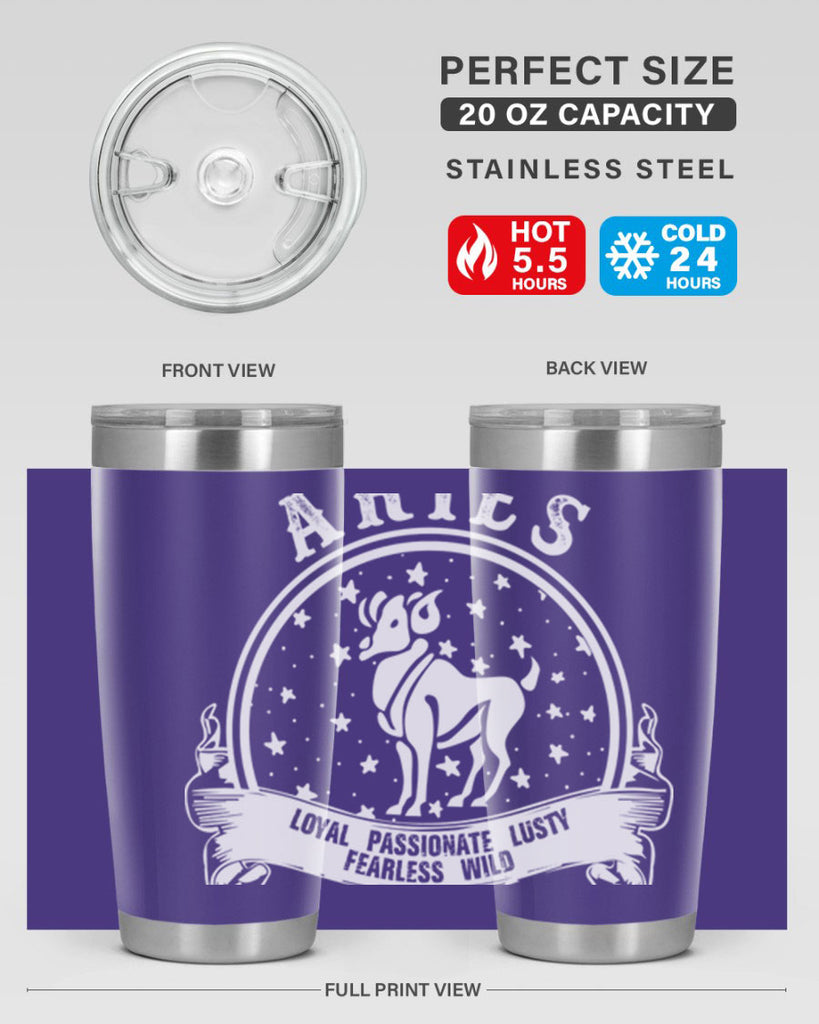 Aries 2#- zodiac- Tumbler