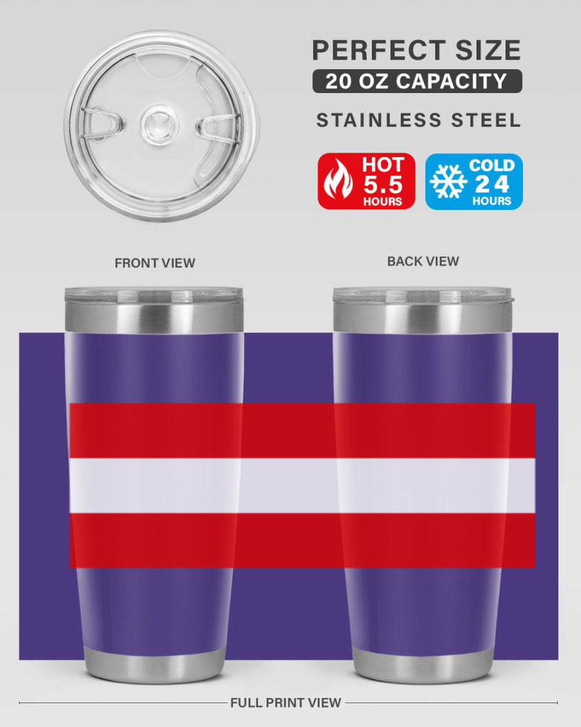 Austria 188#- world flags- Tumbler
