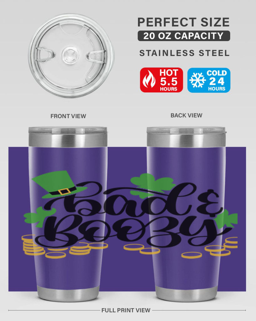 Bad Boozy Style 106#- St Patricks Day- Tumbler