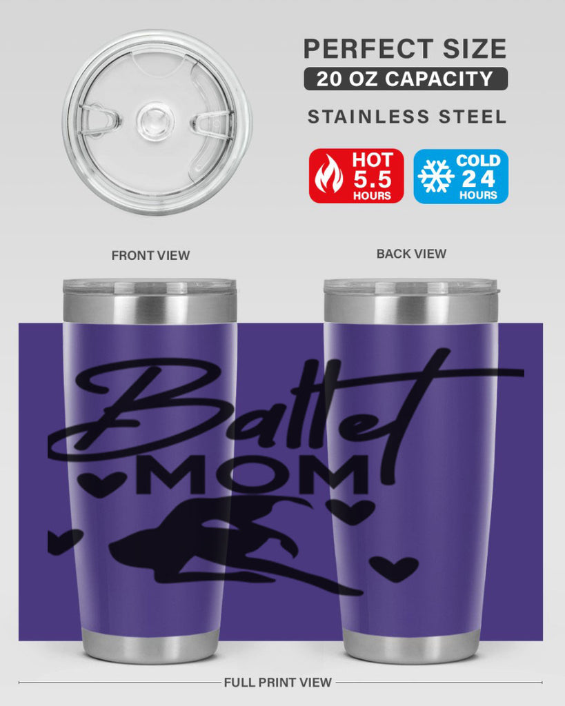 Ballet Mom 10#- ballet- Tumbler