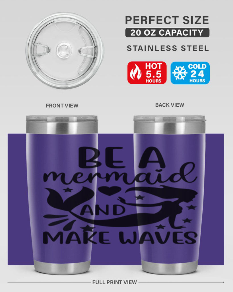Be a mermaid and make 54#- mermaid- Tumbler
