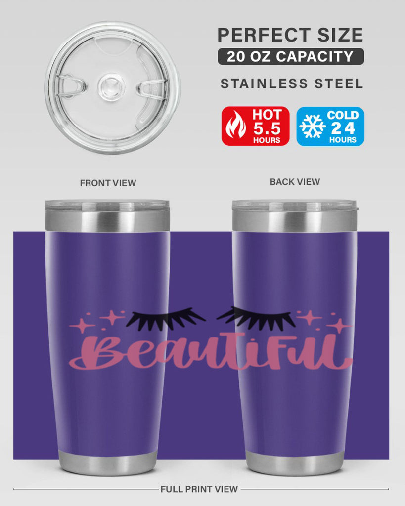 Beautiful Style 140#- make up- Tumbler