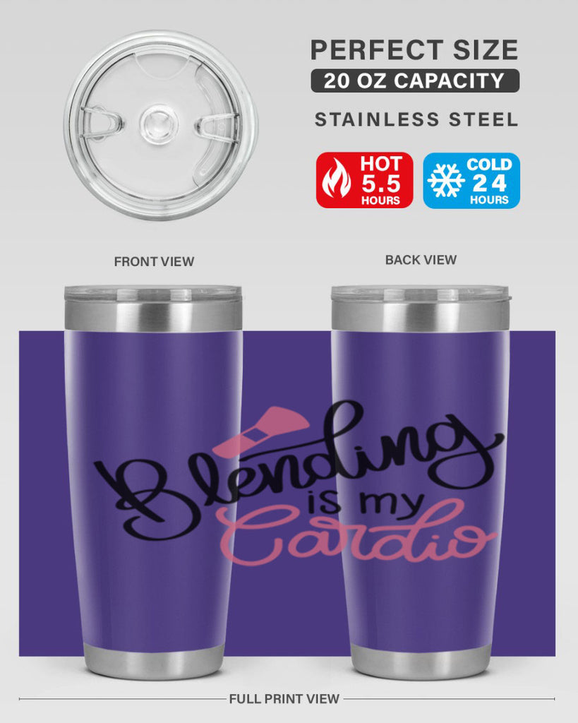 Blending is my Cardio Style 129#- make up- Tumbler