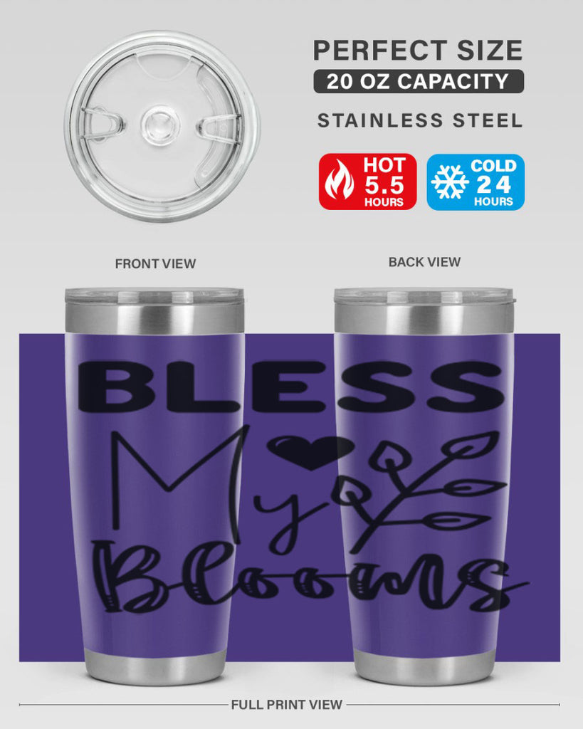 Bless My Blooms 44#- spring- Tumbler