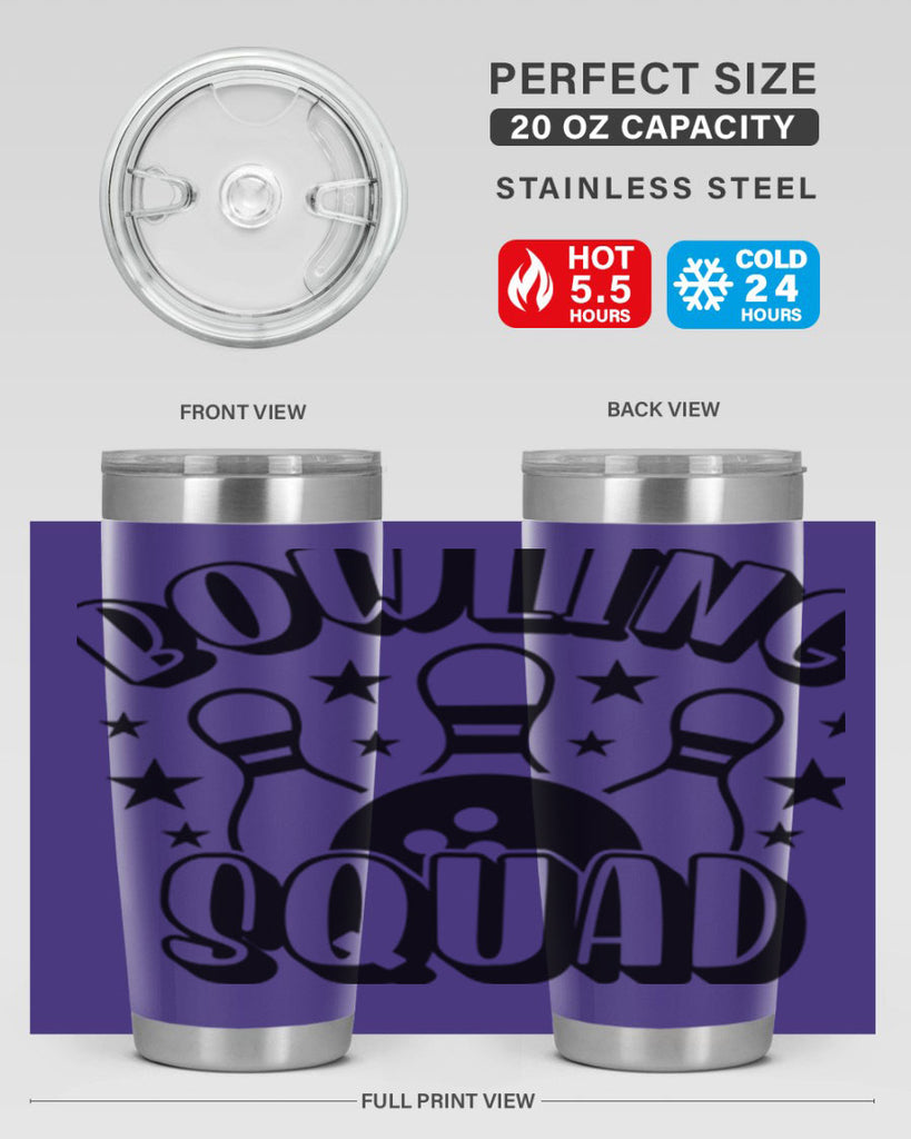 Bowling squad 1403#- bowlig- Tumbler