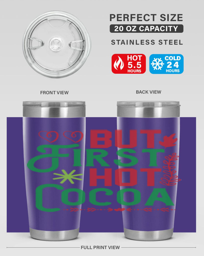 But First Hot Cocoa 32#- winter- Tumbler