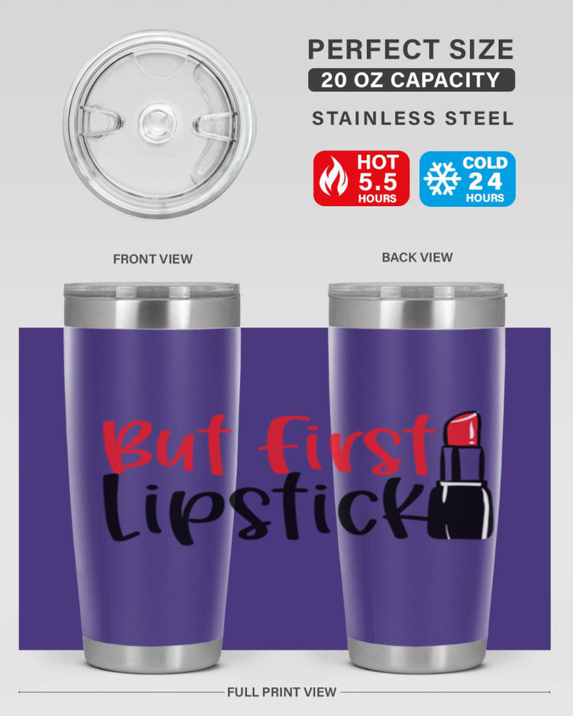 But First Lipstick Style 246#- make up- Tumbler