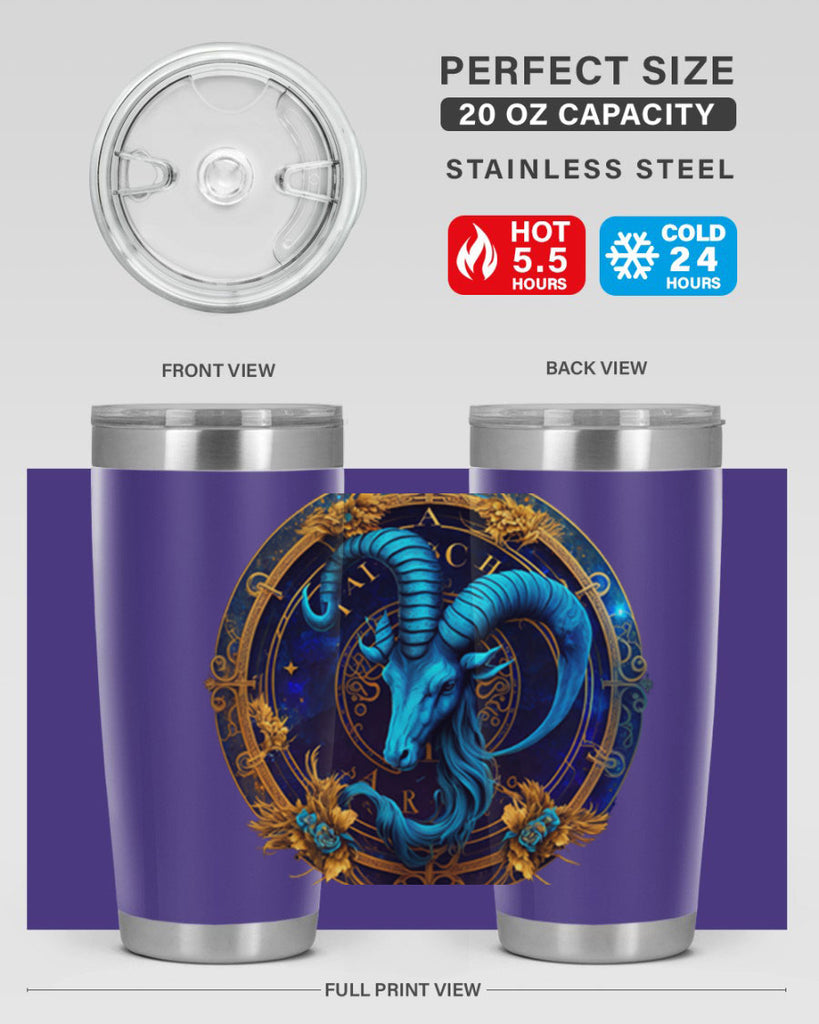 Capricorn 181#- zodiac- Tumbler