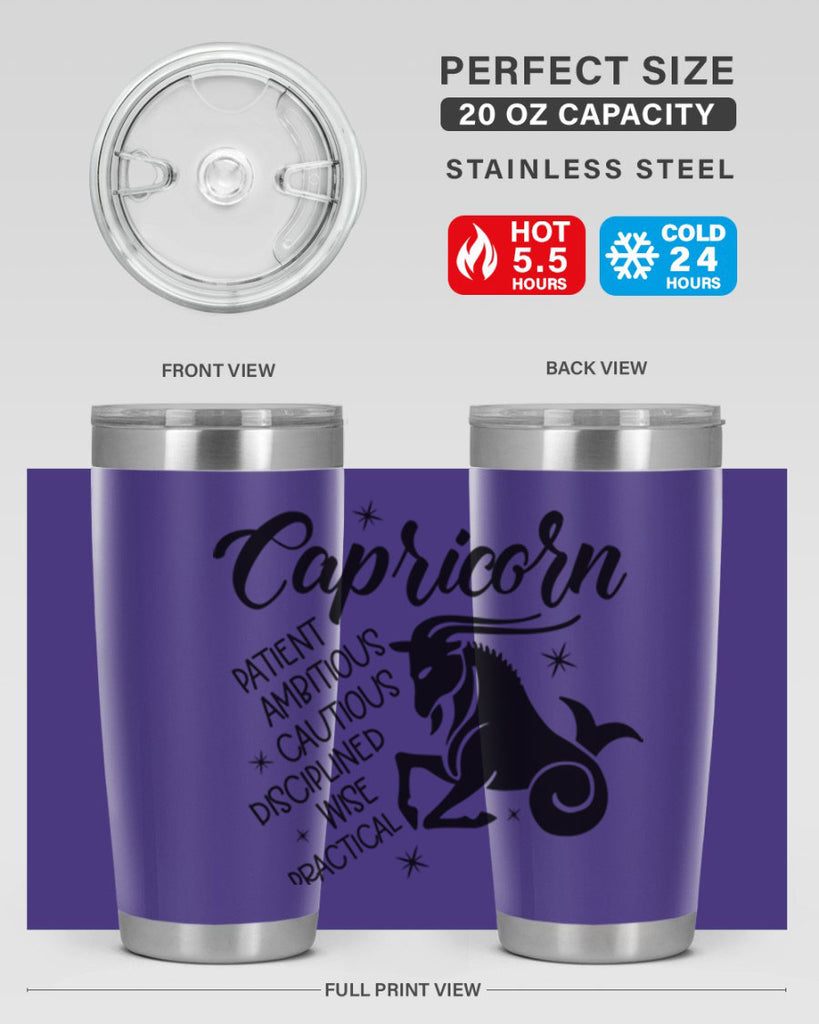 Capricorn 188#- zodiac- Tumbler