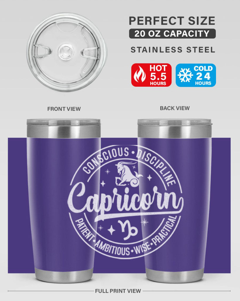 Capricorn 191#- zodiac- Tumbler