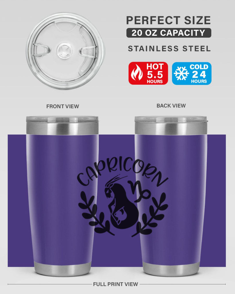 Capricorn 192#- zodiac- Tumbler