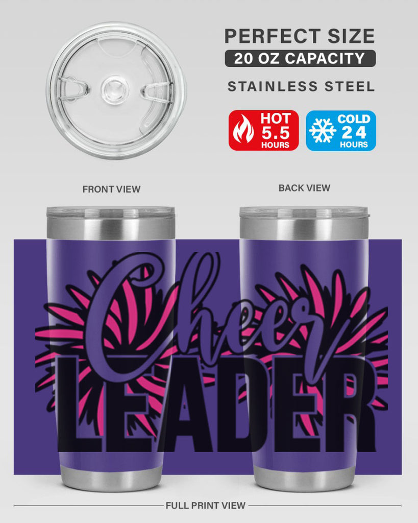 Cheer leader 1389#- cheer- Tumbler