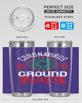 Corona Virus Ground Zero Style 5#- corona virus- Tumbler