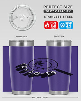 Covid Style 57#- corona virus- Tumbler