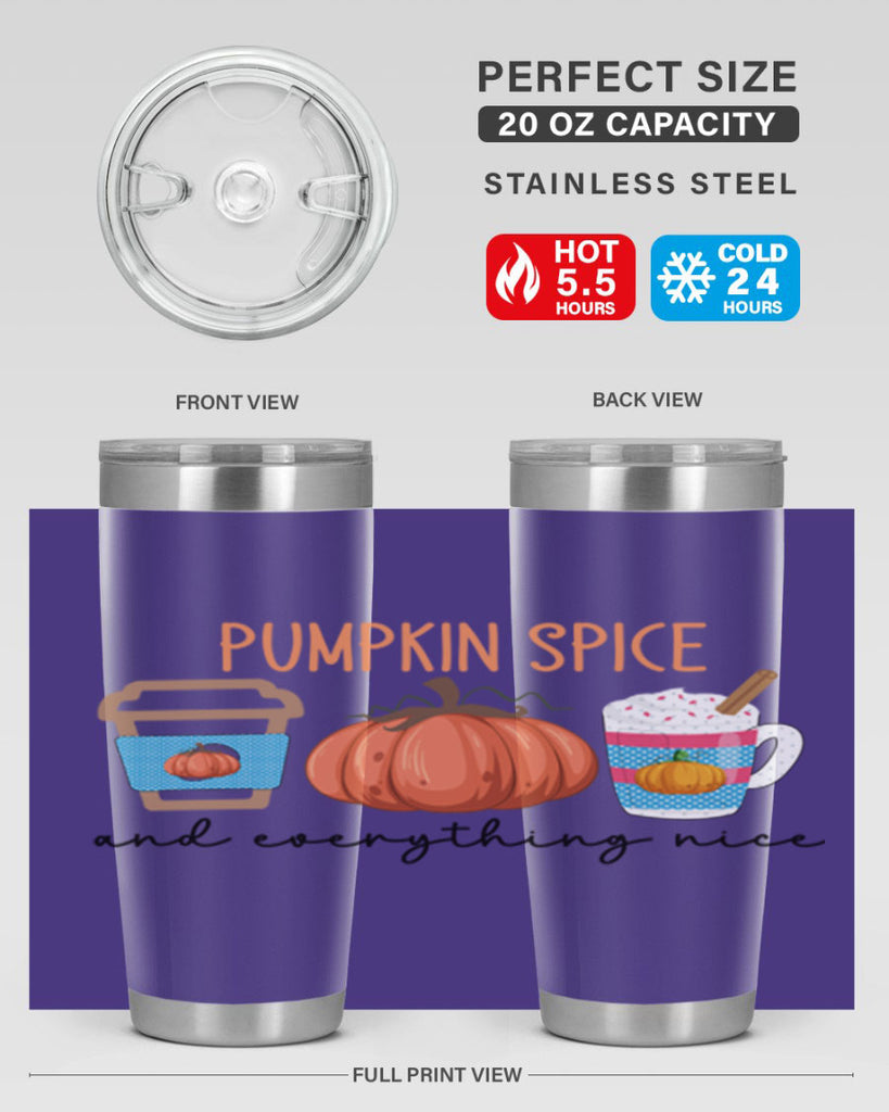 Fall Pumpkin Spice 127#- fall- Tumbler