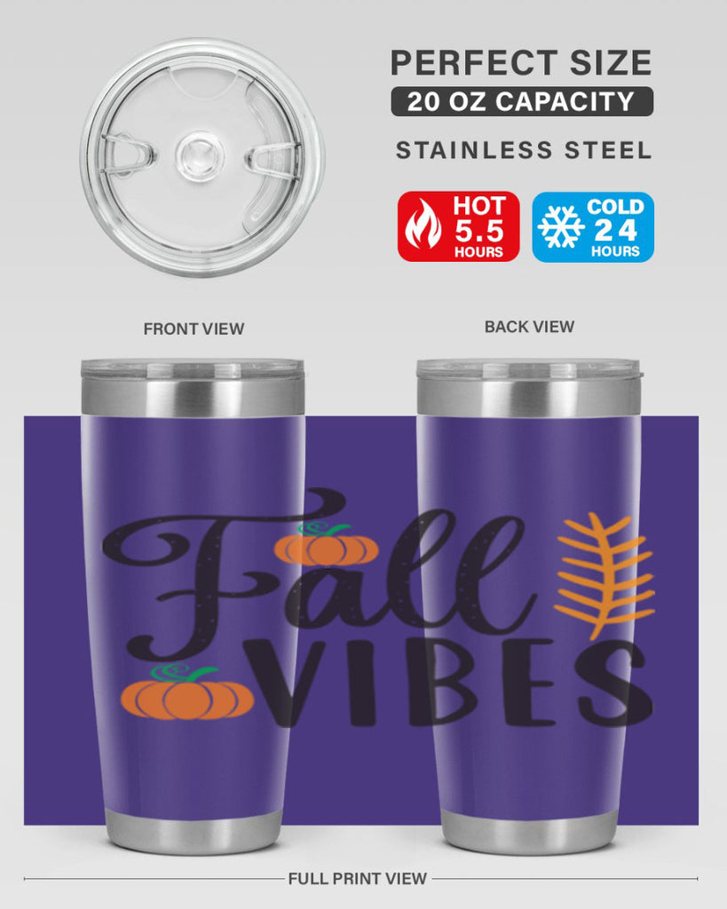 Fallvibes 163#- fall- Tumbler