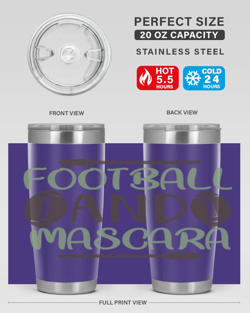 Football and Mascara 90#- fashion- Cotton Tank