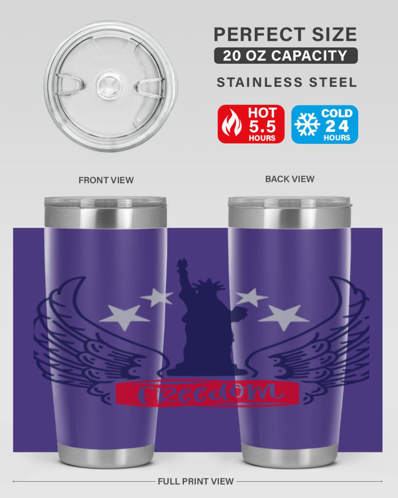 Freedom Style 150#- Fourt Of July- Tumbler