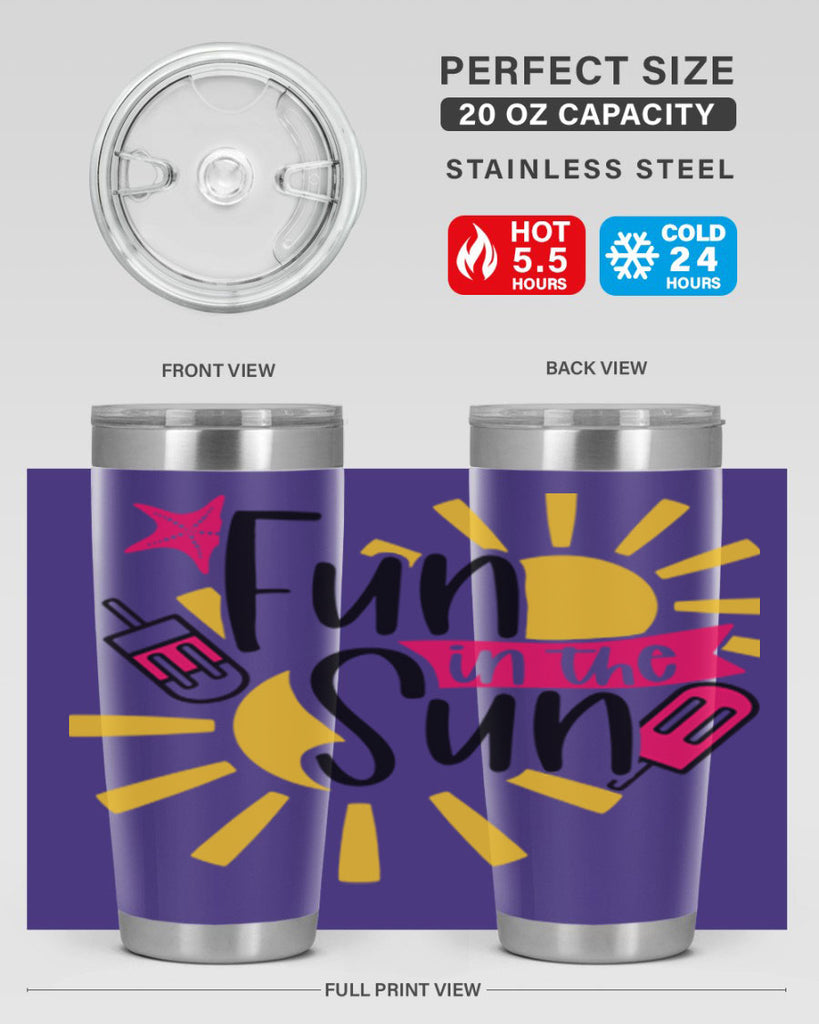 Fun In The Sun Style 45#- summer- Tumbler