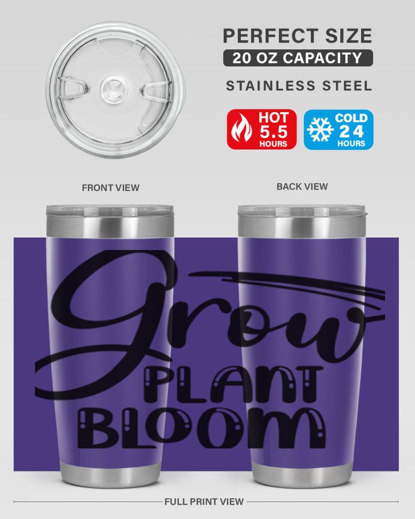 GROW PLANT BLOOM  151#- spring- Tumbler