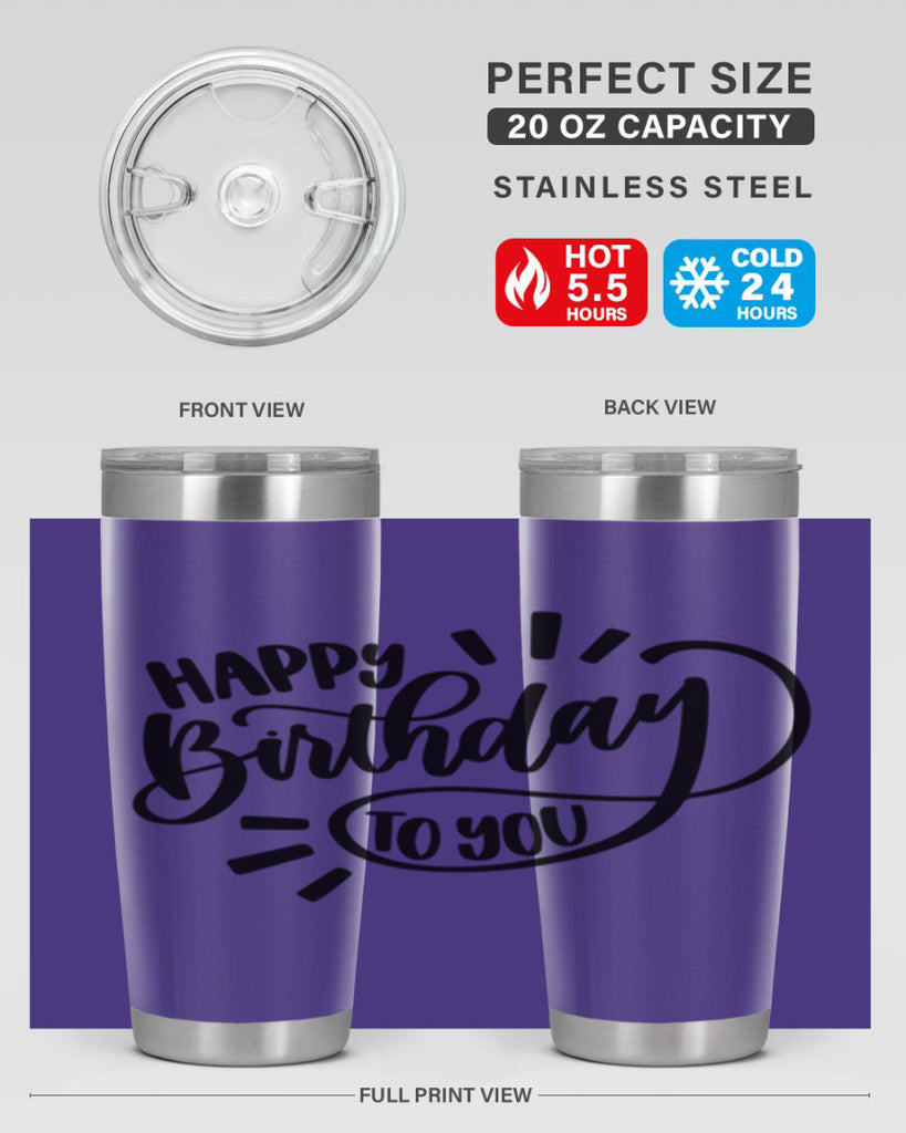 Happy Birthday To You Style 4#- birthday- tumbler